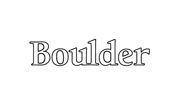 BOULDER