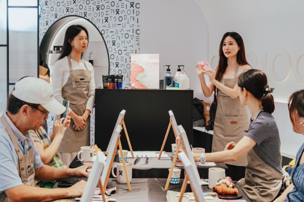 集雅社｜肌理畫創作活動